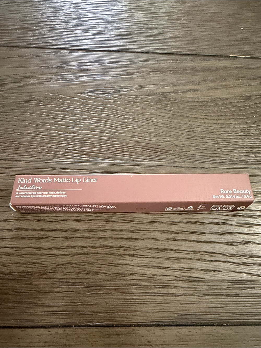 Rare Beauty Kind Words Matte Lip Liner — Intuitive (mauve pink)